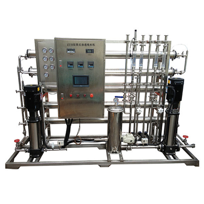1000 Lph Ss Ro Plant Membrane With Chiller Commercial