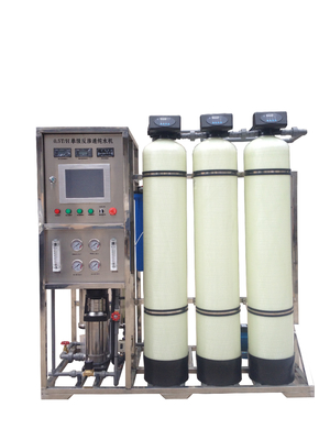 500 Lph Industrial Ro Plant Membrane With Chiller Automatic Stainless Steel